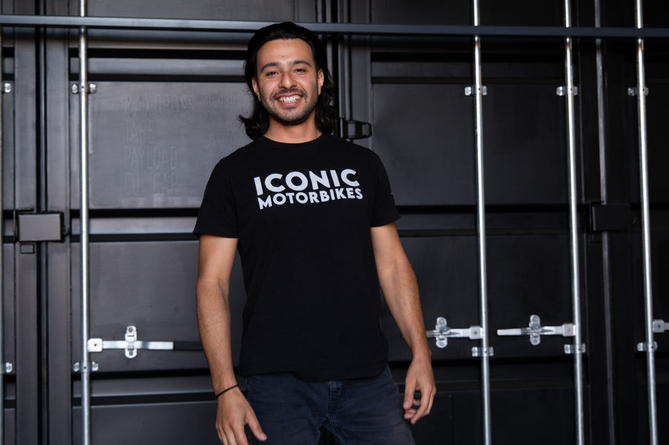 "Live Iconic/Ride Iconic" T-Shirt With Mithos - Men's