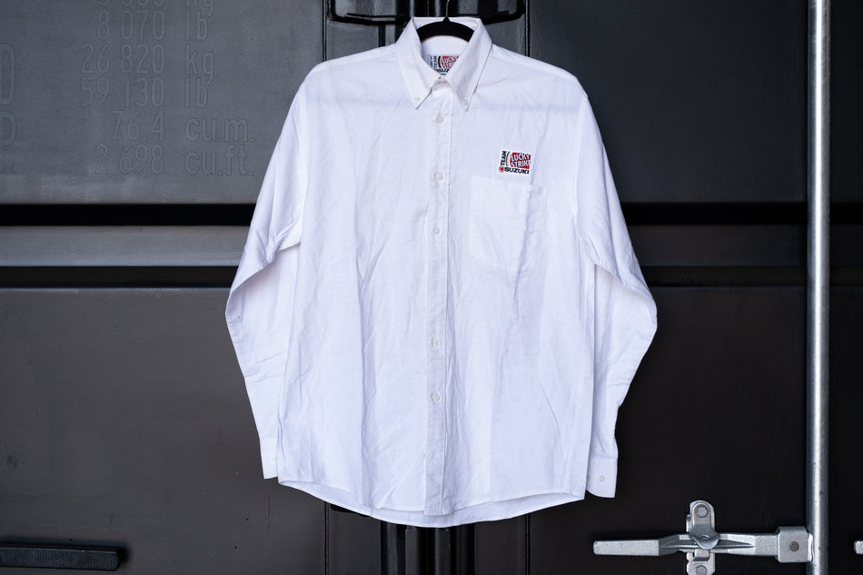 Official Team Lucky Strike Suzuki Button Down Long Sleeve Shirt