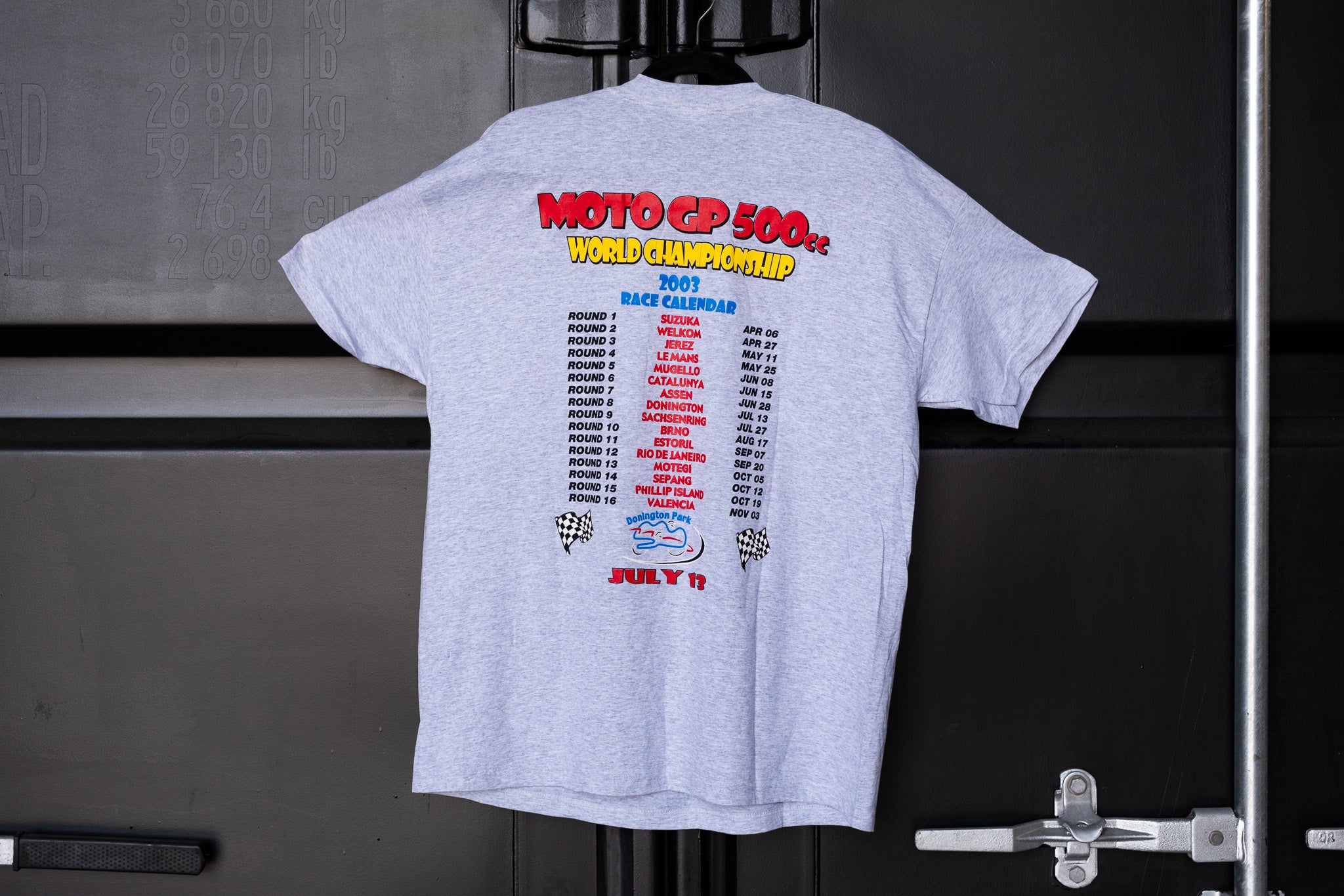 MotoGP 2003 British Grand Prix (Round 8) - Donington - T-Shirt (XL