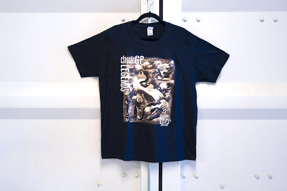 Classic GP Legends T-Shirt, Dark Navy. New. #CGPL_T1
