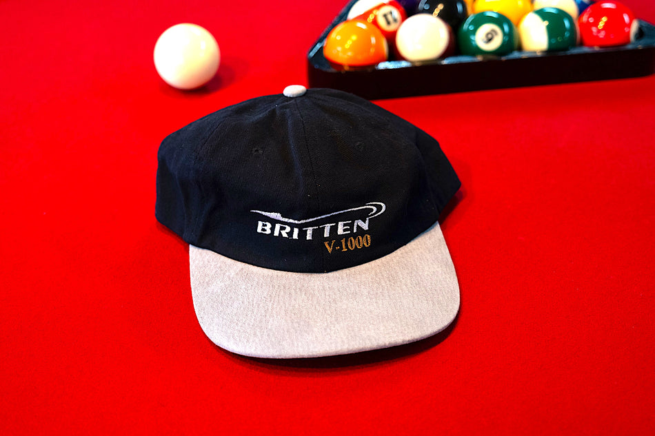 Britten V-1000 Racing Hat (Black). New. #BV1_RH1