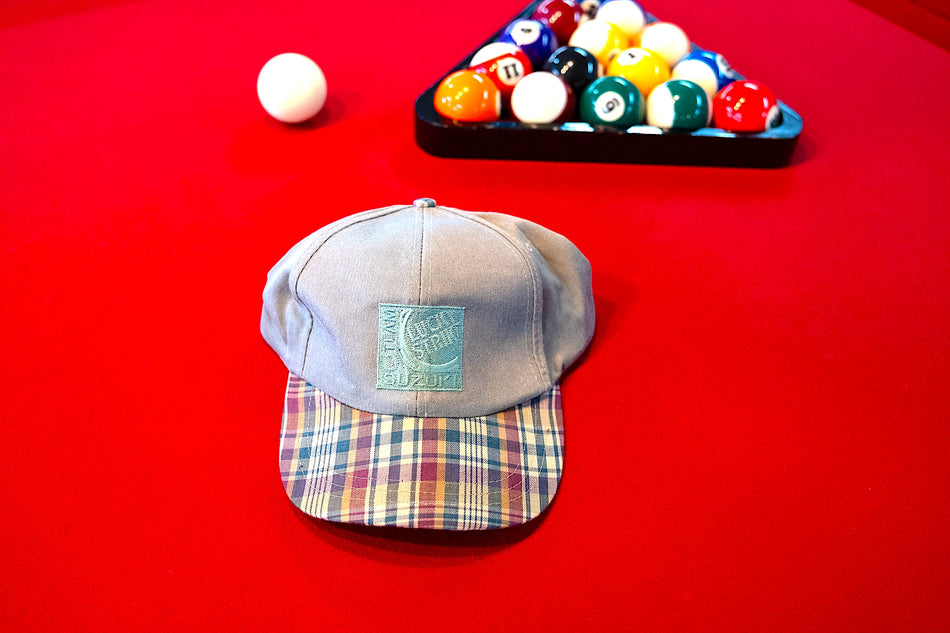 Lucky Strike - Team Suzuki Racing Hat, Grey w/ Plaid. New. #LSTSR_H1