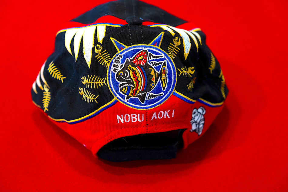 Telefonica MoviStar - Team Suzuki, Black - Nobu Aoki Hat. New. #TMTSB_NA1