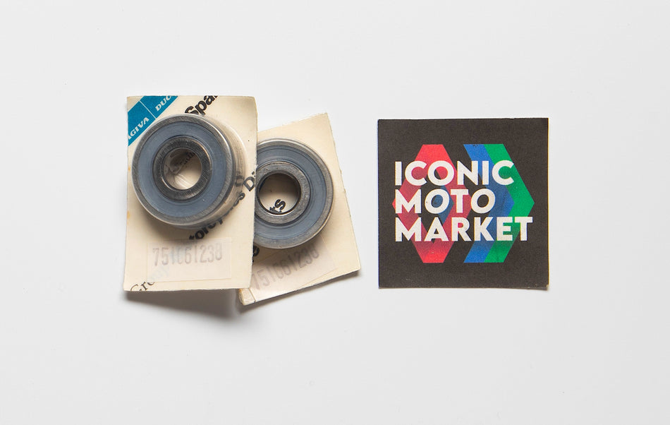 Ducati Supermono, 916, 900SS/750SS - Bearings, Timing Belt - Set of 2. NOS (OEM) #751661238
