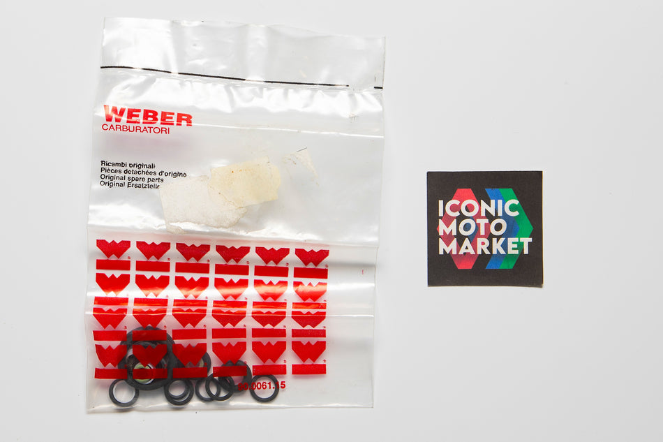 Ducati Supermono (1995) Weber Carburetor O-Rings Kit. New. #SM_WEBCOR1