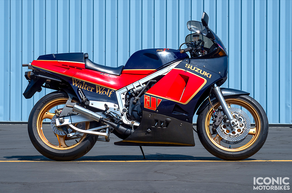 Suzuki RG400 Walter Wolf (1985-1986) Fuel & Temp. Gauge. *Rare* (OEM) #RG4_WW4