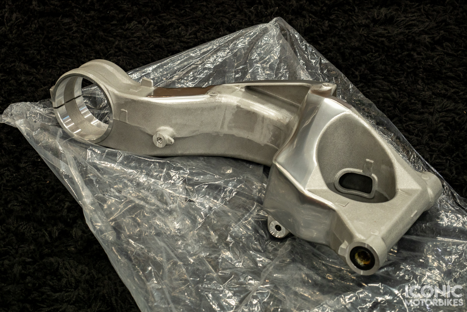 Honda NR750 (1992) Swingarm. New-in-Box. (OEM) #52100-MT7-000