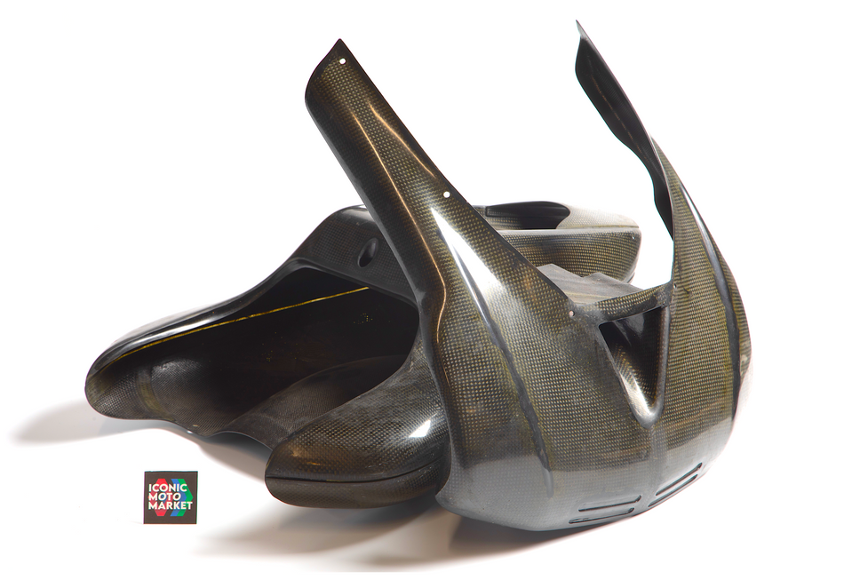 Ducati Supermono (1995) Carbon Fiber FR Upper & Tail Cowl. #SM_CFKIT1