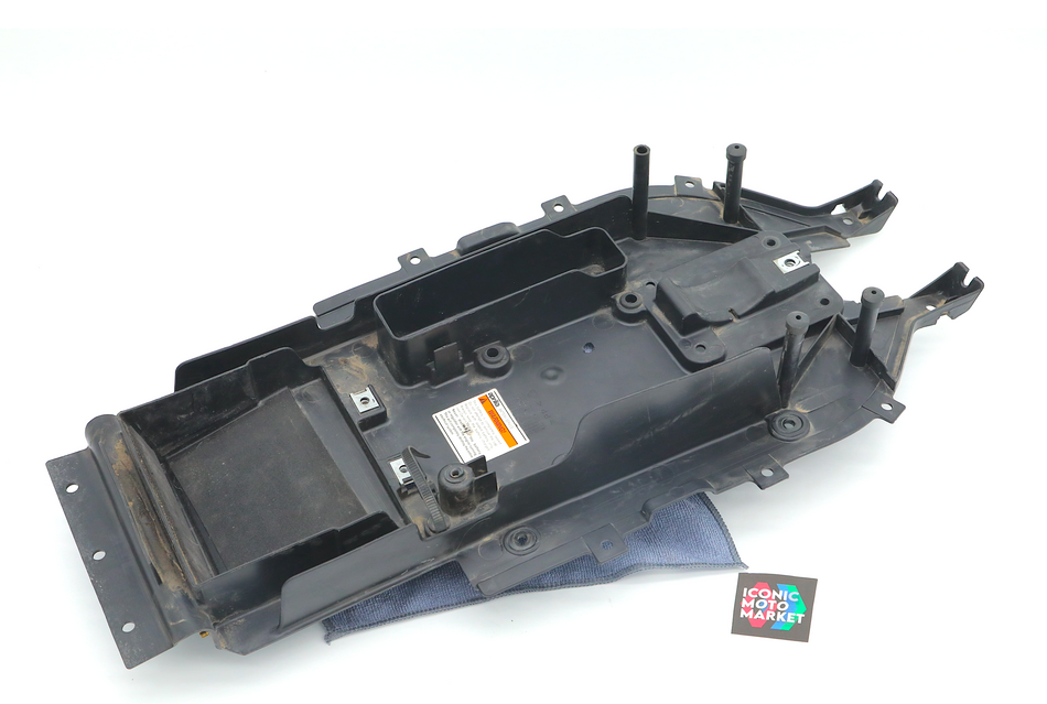 Aprilia Tuono, RSV - Underseat Compartment & Support Tray. (OEM) #AP8179287