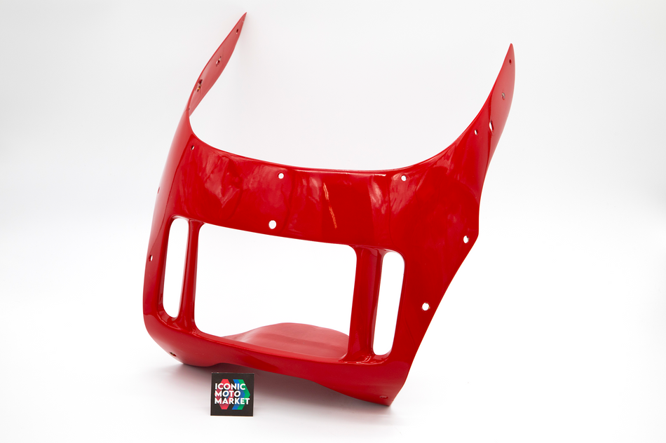 Ducati 851, 888 - Front Upper Cowling, Red. (OEM) #48130012D