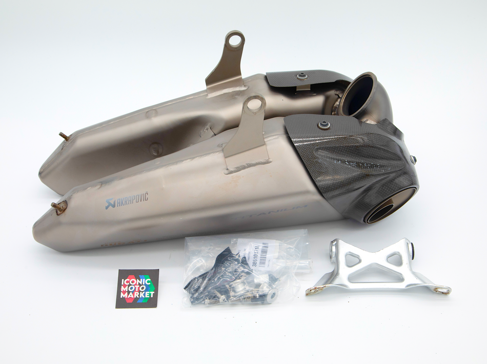 Ducati 1299 Panigale Superleggera (2017) Akrapovic Ti Exhaust System. (OEM) #57413964A