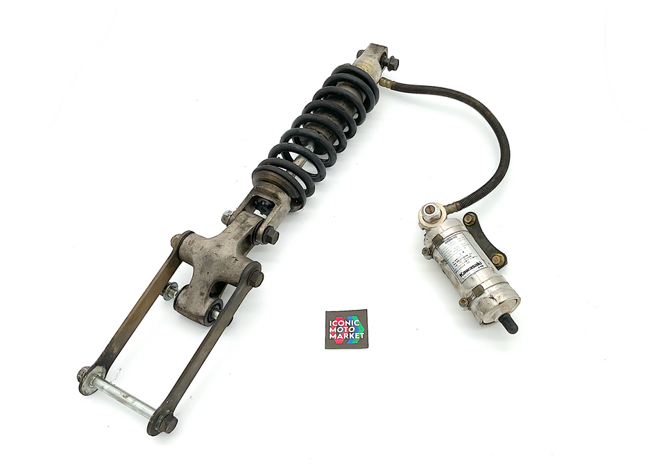 Kawasaki ZX-7 (1991-1992) Rear Shock, w/ Arm Linkage Assy. (OEM) #45014-1501