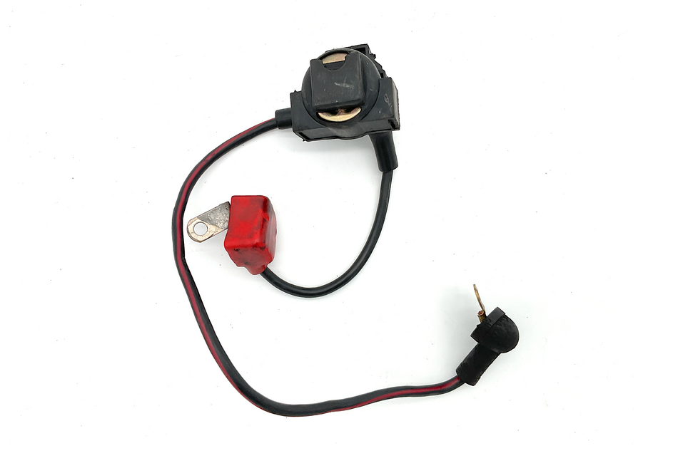 Kawasaki ZX-7, ZX-7R (1991-1992) Starter Solenoid Relay Switch w/ Cables. (OEM) #ZX7_SSR1