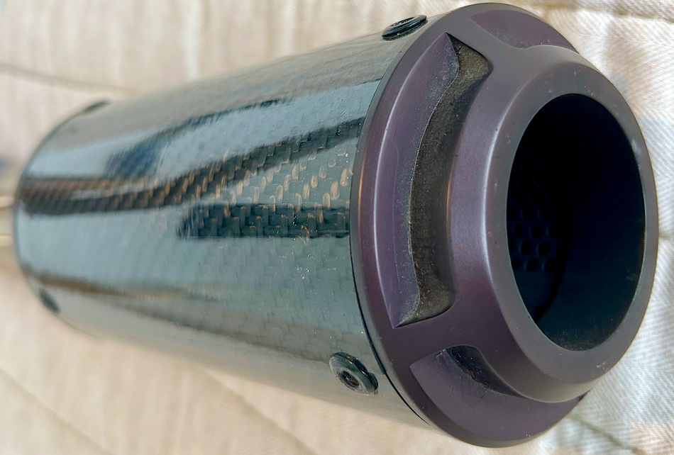 Ducati S4RS Monster (2007-2008) Titanium 2-1 Exhaust w/ CF Silencer. #DUC_S4RS21