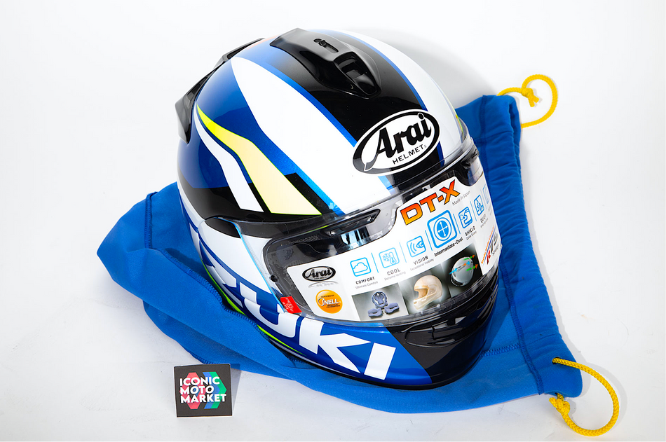 Arai DT-X Helmet - Suzuki Licensed, Size: Large. New. #99000-79NM0