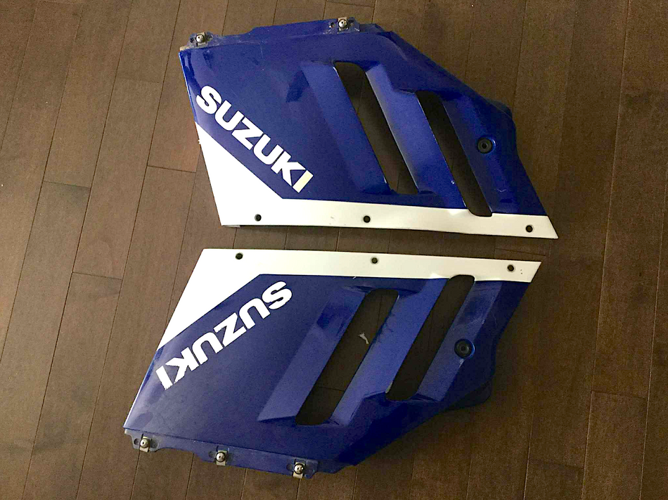 Suzuki GSX-R750 (1988-1989) Original Fairings Set - Upper/Lower/Tail. (OEM) #SUZ1_ULT