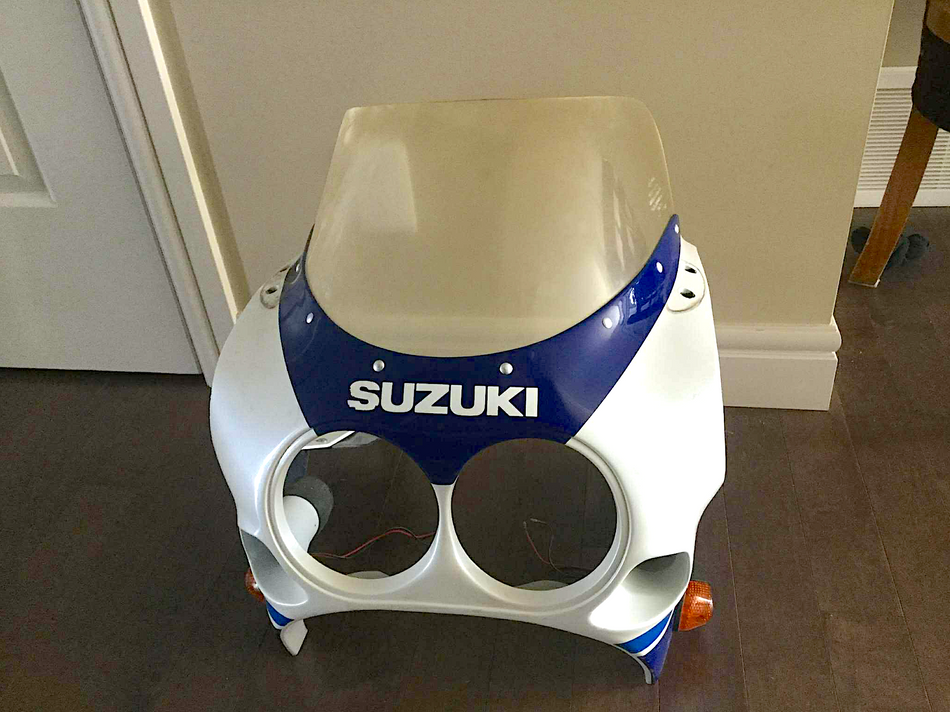Suzuki GSX-R750 (1988-1989) Original Fairings Set - Upper/Lower/Tail. (OEM) #SUZ1_ULT