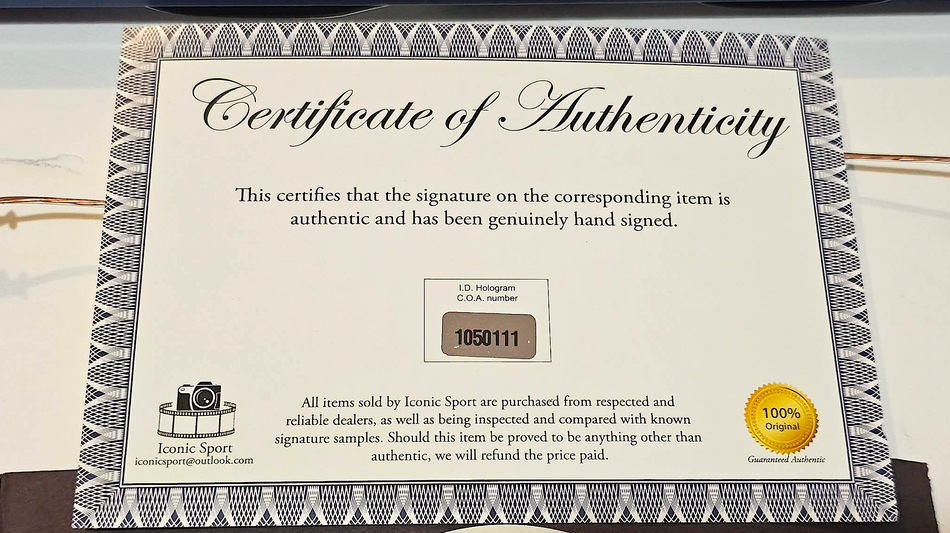 Valentino Rossi MotoGP - Framed 8"x10" Autographed w/ COA Included. #VAL_RH1