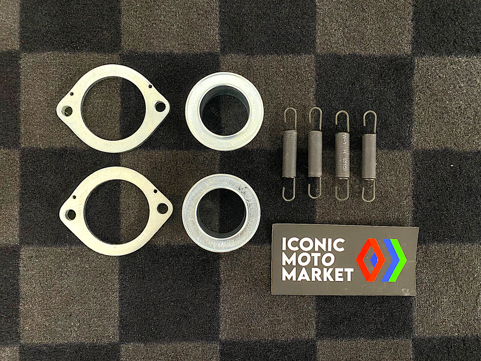 Honda NSR250R MC21 (1990) Tyga Exhaust Flange Kit. New. #TYGA_MC21F