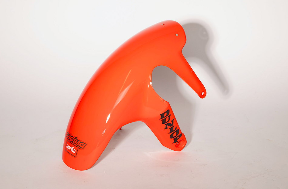 Aprilia RS250 (1998-2002) Front Fender MKII, Flo-Red. (OEM) #AP8126662