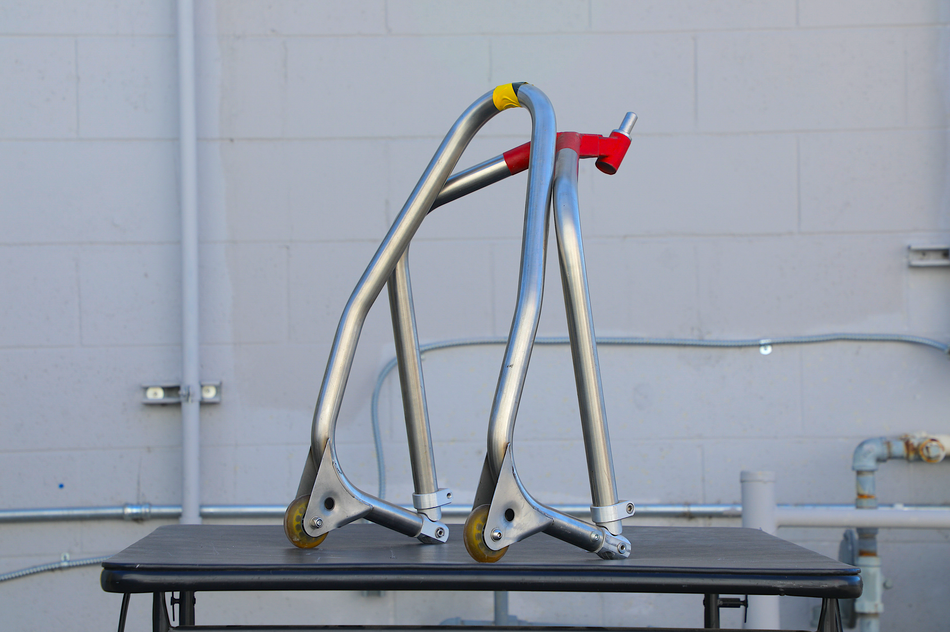 Harris Performance - Front Race Stand, Stainless Steel. #HARR_RS1