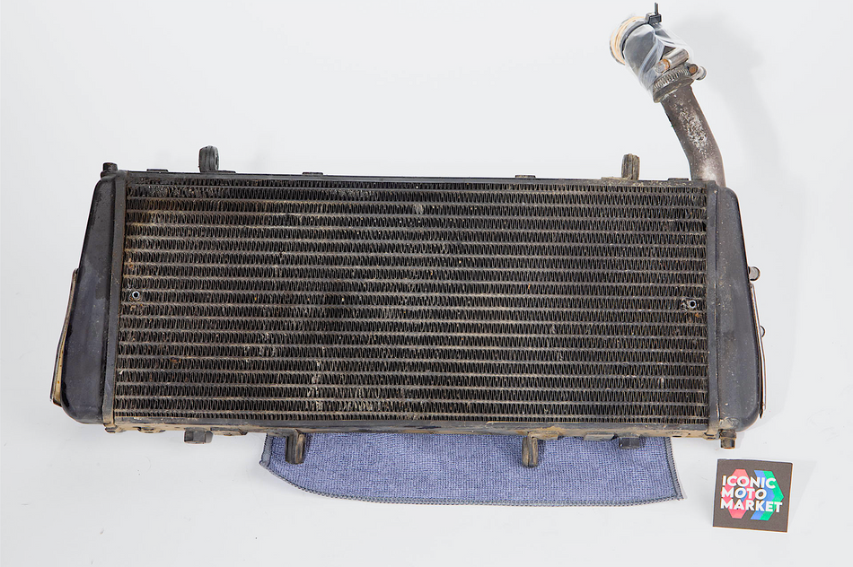 Aprilia RSV1000, RSV1000 Tuono - Radiator, w/ Fans. (OEM) #AP8104828