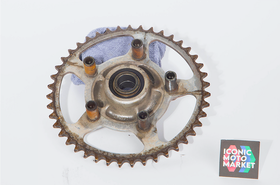 Aprilia RSV1000 Tuono, NA Mana, Dorsoduro - Rear Wheel Sprocket 43T. (OEM) #AP8107145