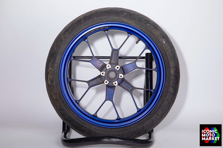 Aprilia RSV1000, RSV1000 Tuono - Front Wheel, Blue. 17 x 3.5" (OEM) #AP8128133