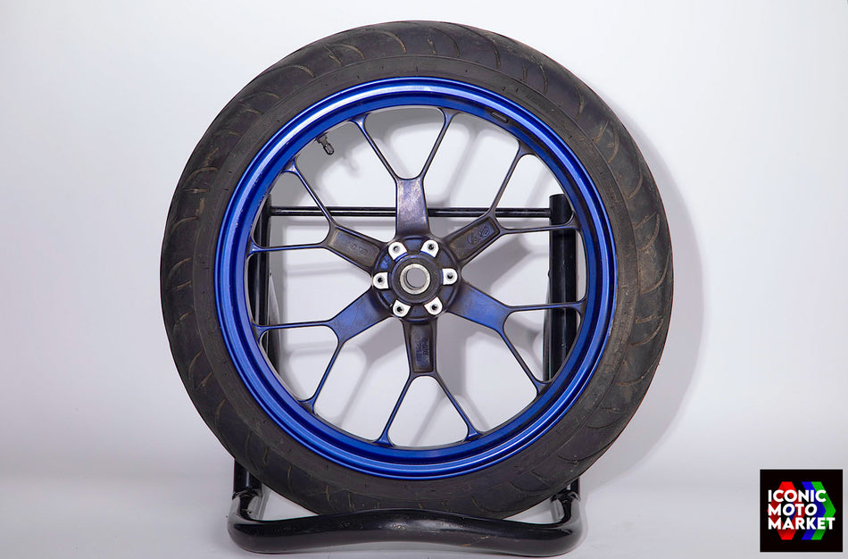 Aprilia RSV1000, RSV1000 Tuono - Front Wheel, Blue. 17 x 3.5" (OEM) #AP8128133