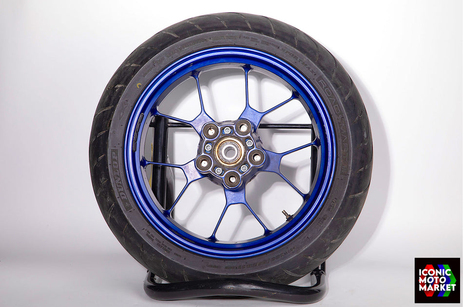 Aprilia RSV1000, RSV1000 Tuono - Rear Wheel, Blue. (OEM) #AP8128191