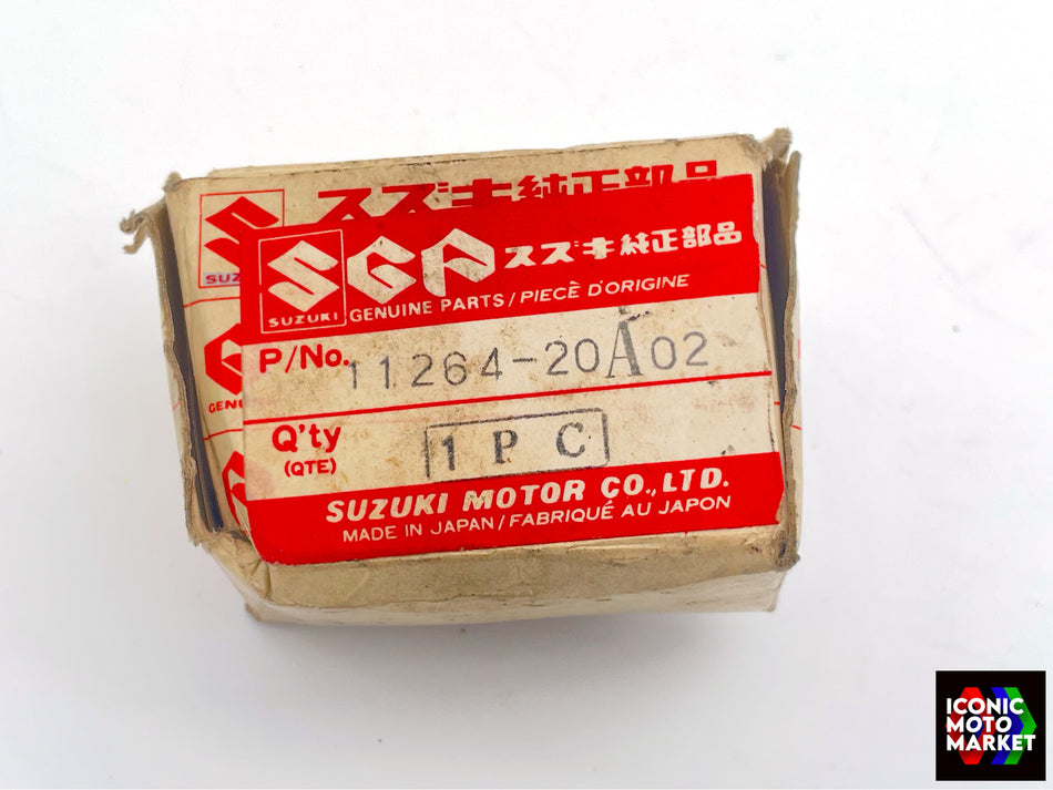 Suzuki RG500 (1985-1987) Holder, Exhaust Valve No. 2. NOS (OEM) #11264-20A02