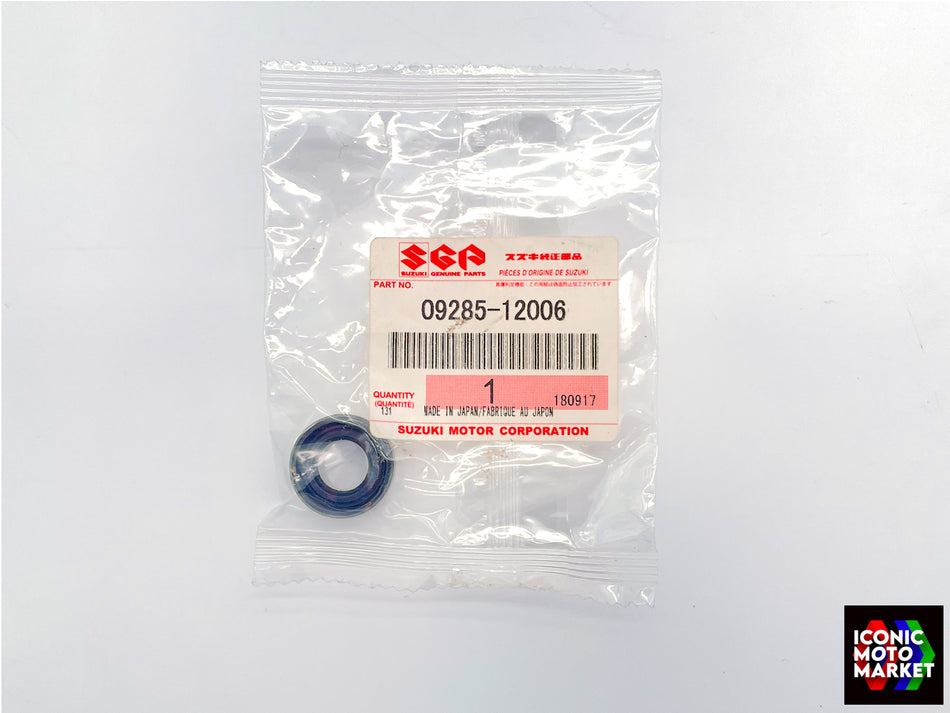 Suzuki GSX-R1100, GSX-R750, GS500, DR350 - Seal, Oil. (12x22x9 mm) NOS (OEM) #09285-12006