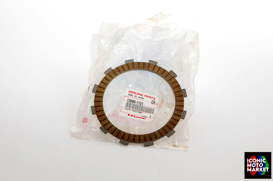 Kawasaki ZX-12R (2000-2005) Plate, Friction. NOS (OEM) #13088-1131