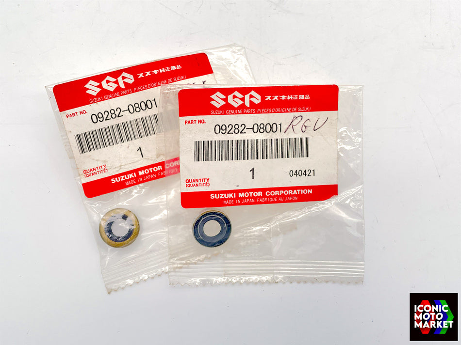 Suzuki RGV250, RG125 - Seal, Oil. (8x16x5 mm) NOS (OEM) #09282-08001
