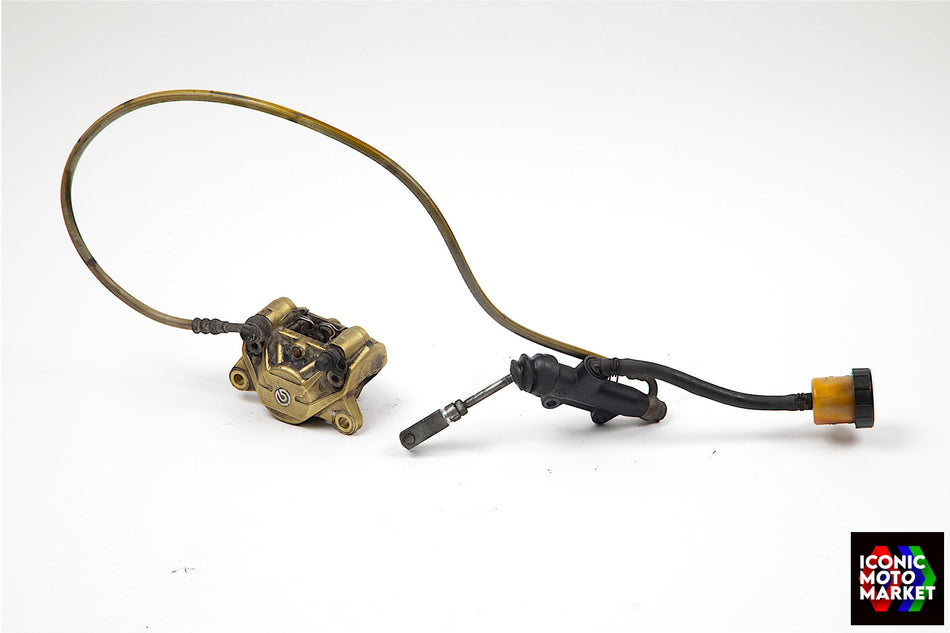 Aprilia RSV1000 Tuono (2006-2009) Brembo RR Brake Caliper & Master Assy. (OEM) #AP8133900