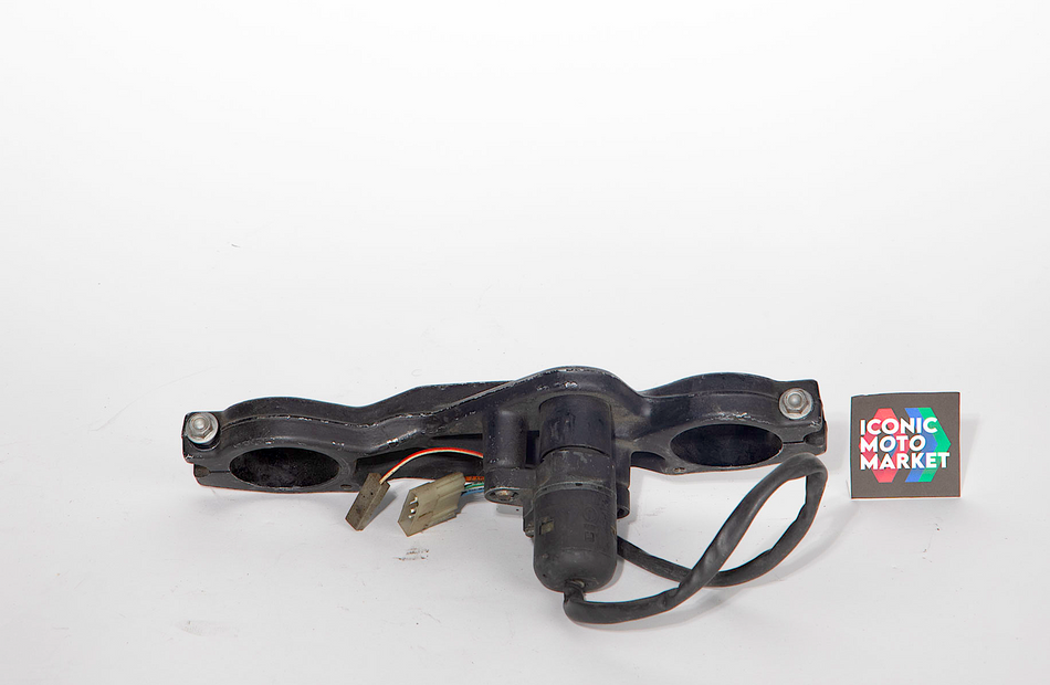 Aprilia RS250 (1995-1997) Top Triple Clamp w/ Ignition. (OEM) #AP8123333