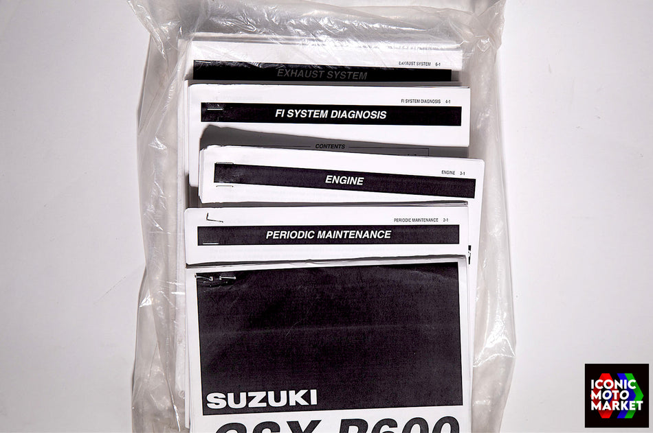 Suzuki GSX-R600K6 (2006) Service Manual, Re-printed. #99500-35100-01E