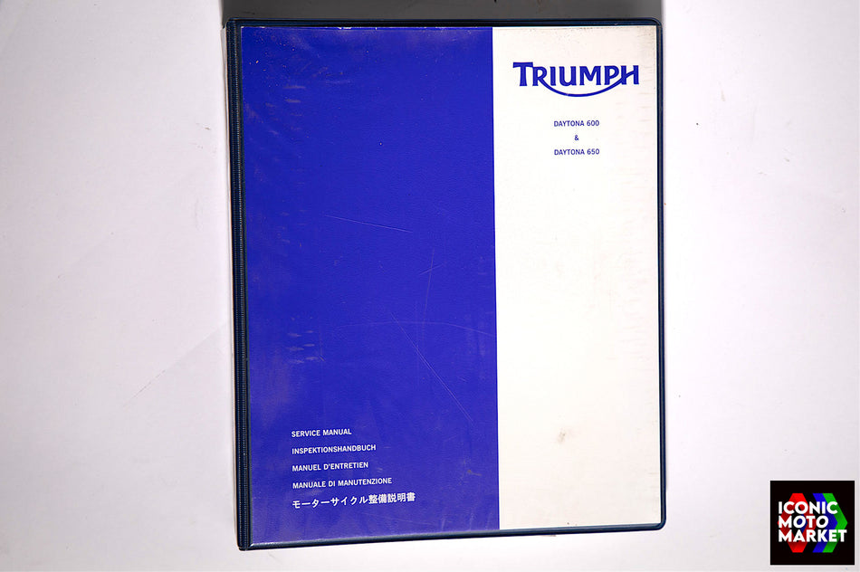 Triumph Daytona 600/650 (2003-2005) Service Manual. #TRI_DAYT6-MAN