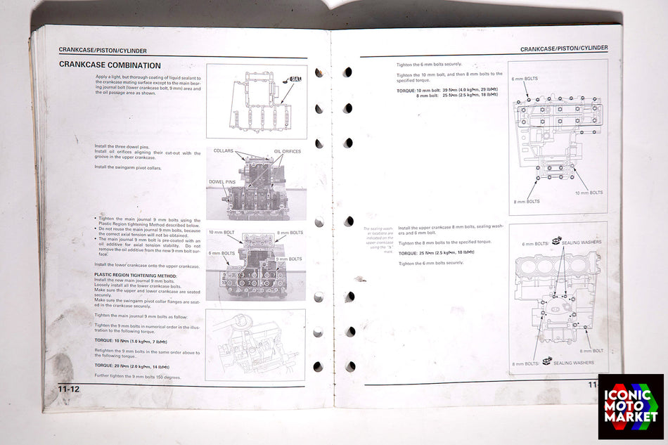 Honda CRF250L (2013-2016) Factory Service Manual. (OEM) #61KZZ03