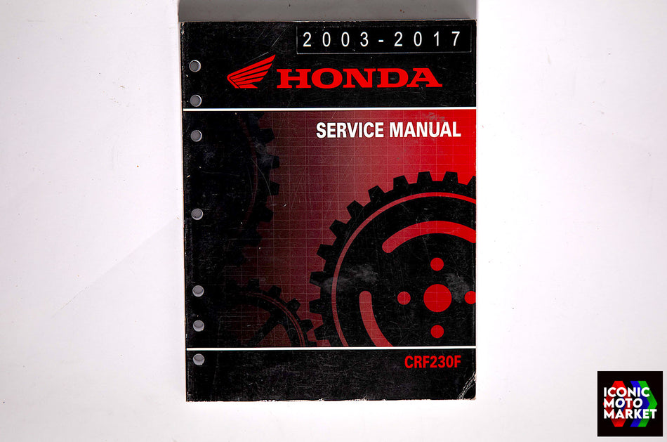 Honda CRF230F (2003-2017) Factory Service Manual. (OEM) #61KPS12