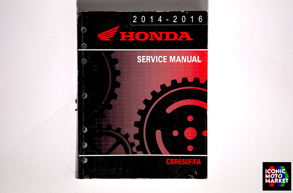 Honda CBR650F/FA (2014-2016) Factory Service Manual. (OEM) #61MJE01