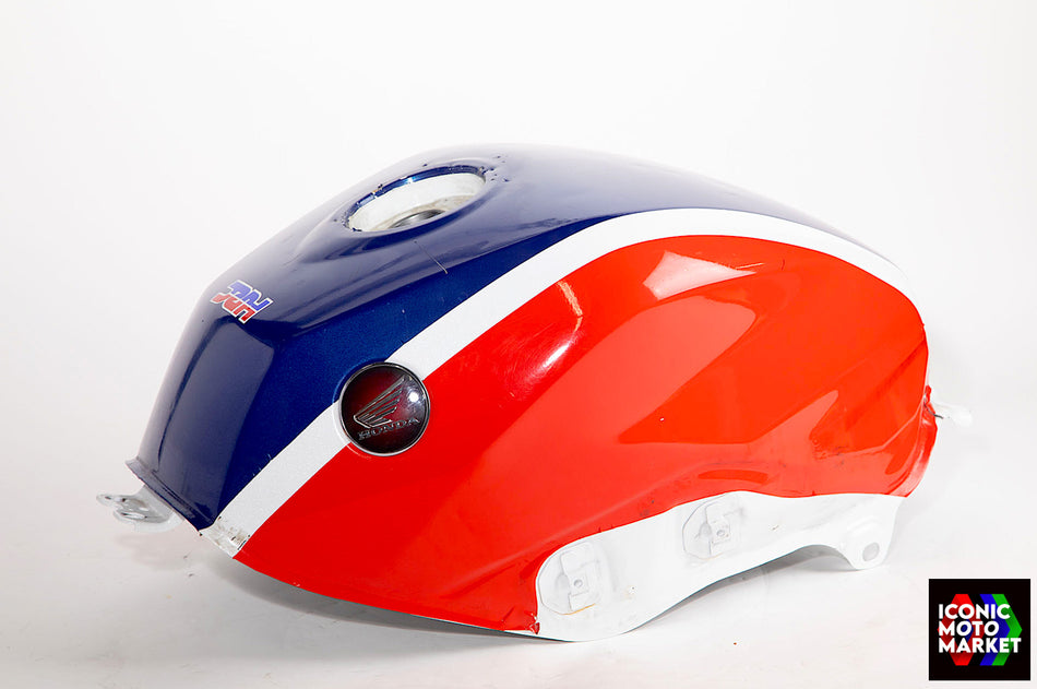 Honda VFR800F (2014-2018) Fuel Tank, Red/Blue. (OEM) #17500-MJM-D00ZD