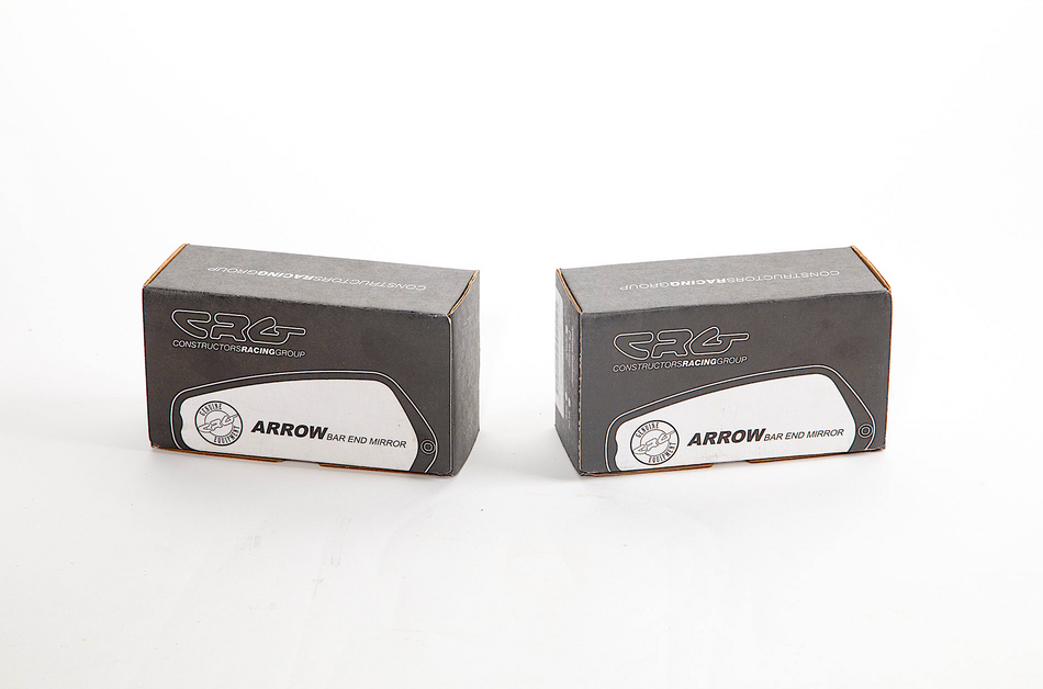 CRG - Arrow Bar End Mirrors Set. New-in-Box. #0640-0523