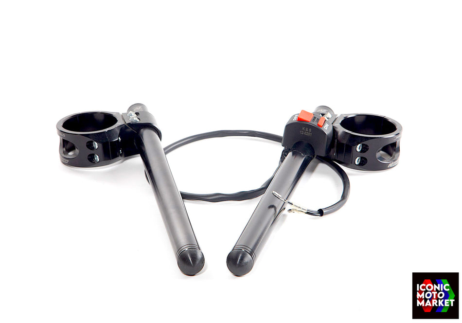 Suzuki TL1000R (1998-2003) Clip-ons 52mm, w/ Starter Switch. #TL-DR/CO1