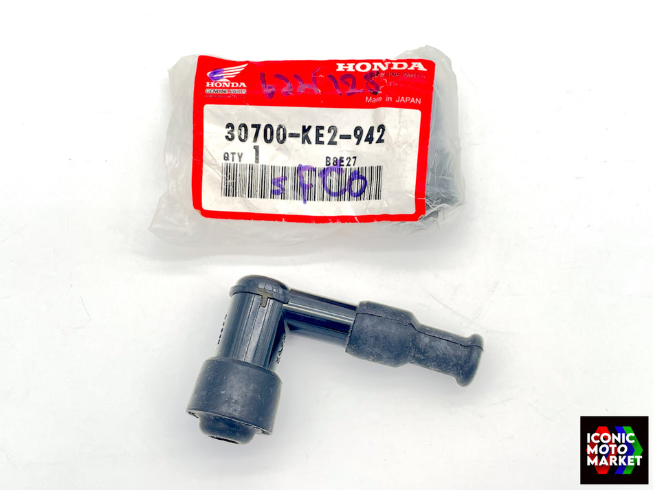 Honda XL175, Z50R, ATC70, CJ360 - Cap, Spark Plug. NOS (OEM) #30700-KE2-942