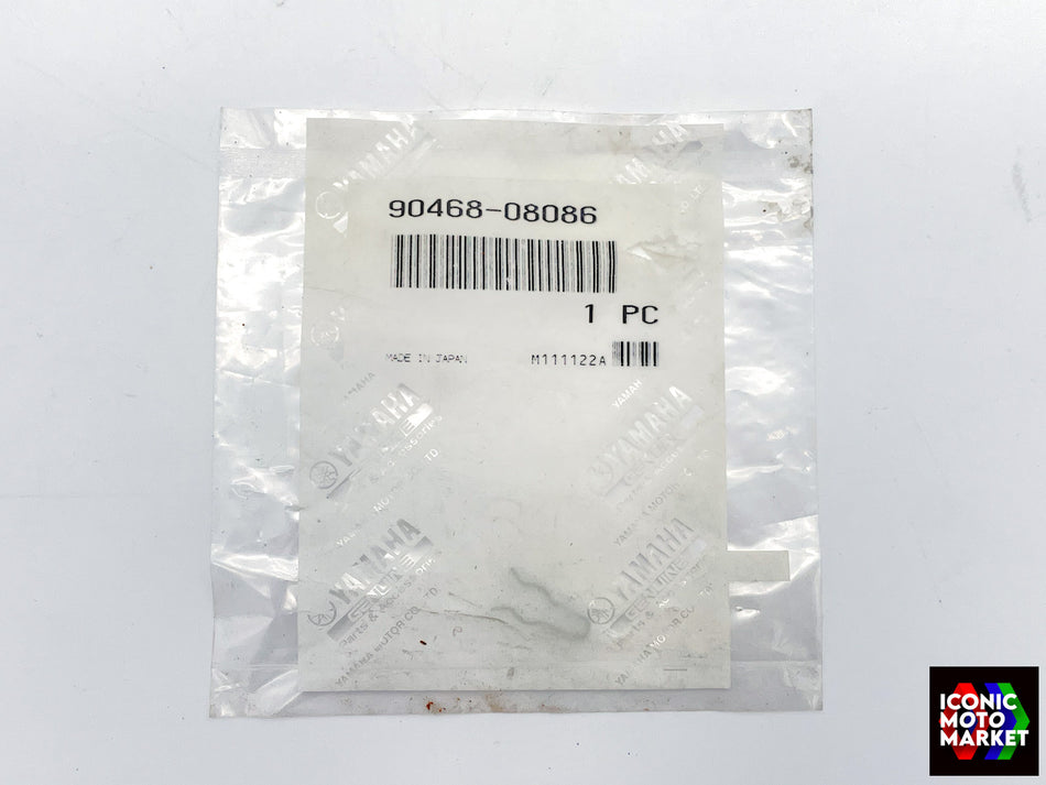 Yamaha RZ350, DT175/125, MX175, RT180 - Circlip, Oil Pump. NOS (OEM) #90468-08086