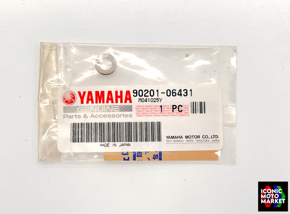 Yamaha YZF-R1, FZ1, MT01 - Washer, Plate (371). NOS (OEM) #90201-06431