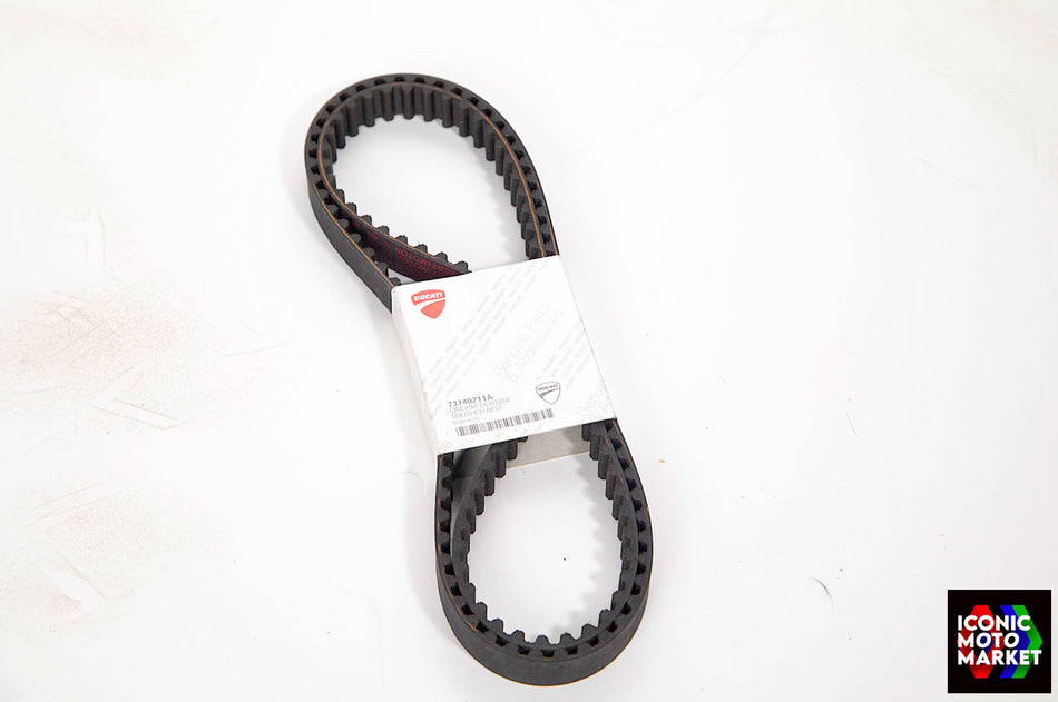 Ducati Hypermotard, Monster, Multistrada, Scrambler - Timing Drive, Toothed Belt. NOS (OEM) #73740211A