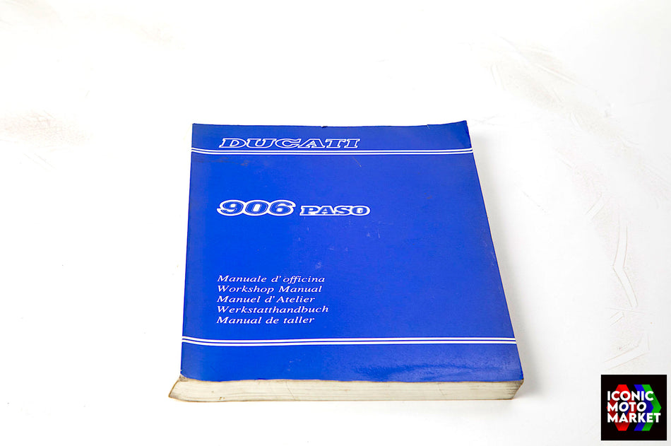 Ducati Paso 906 (1989-1990) Workshop Manual. (OEM) #DUC_PAS-CE1