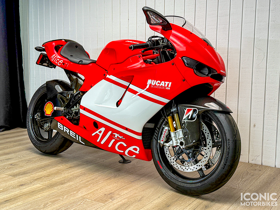 Ducati Desmosedici RR (2008) Race Emblem Decal Kit, Genuine. NOS (OEM) #69924061A